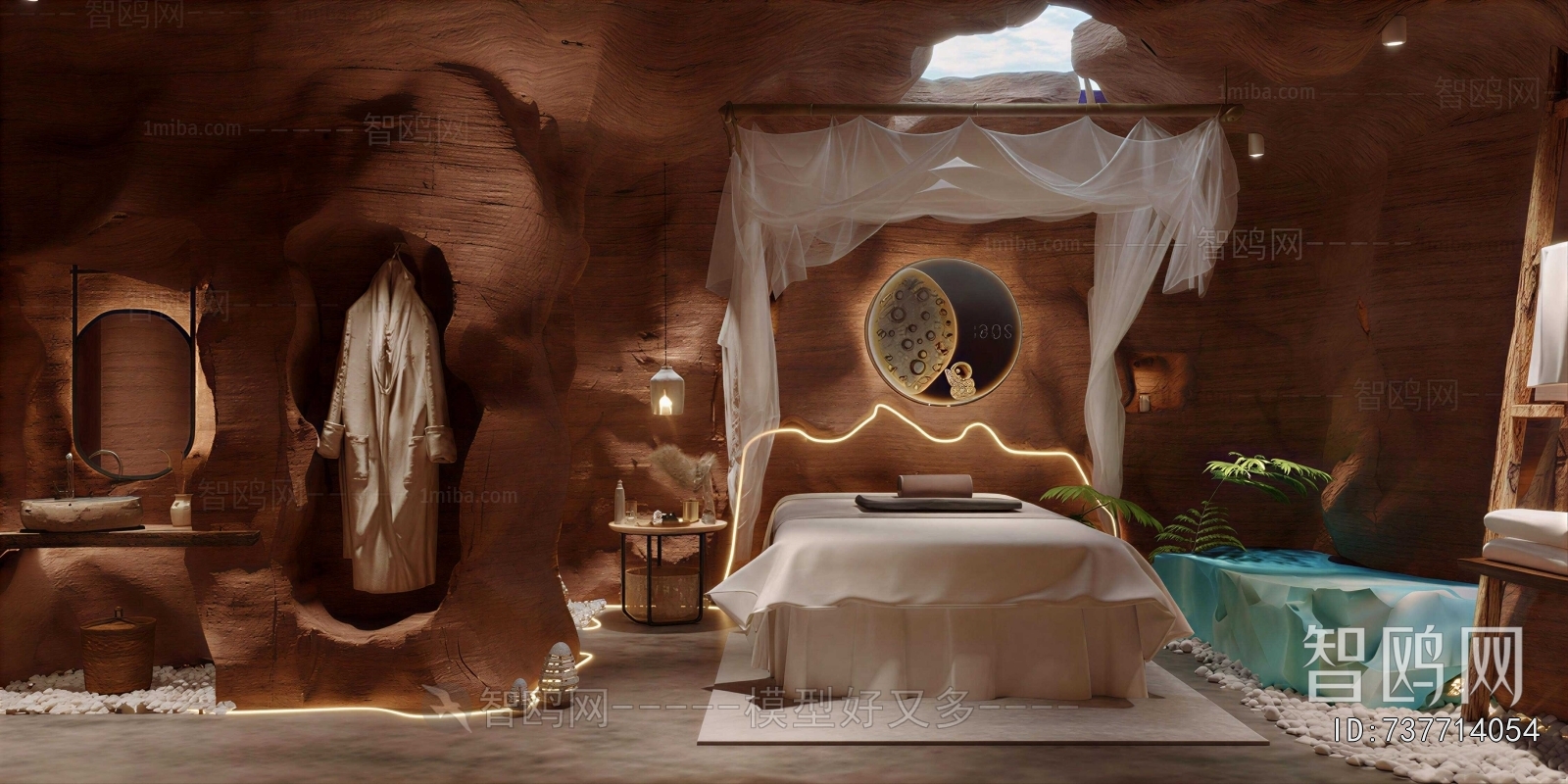 Wabi-sabi Style SPA Beauty