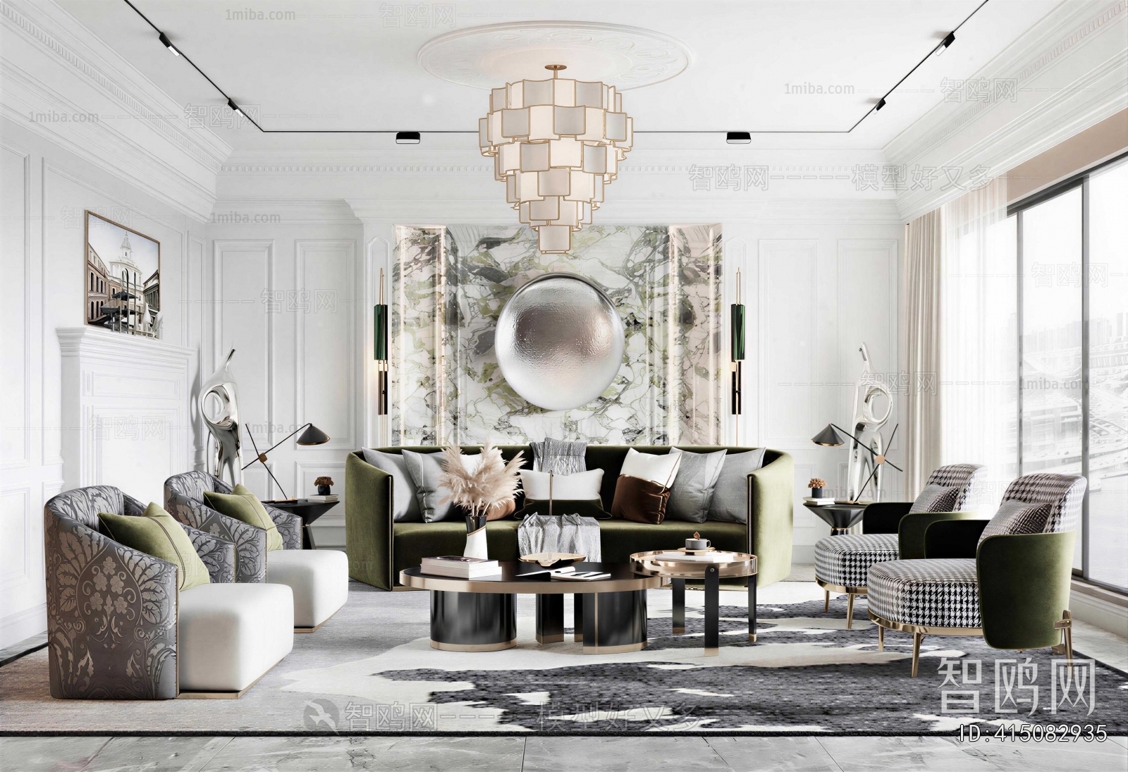 European Style A Living Room