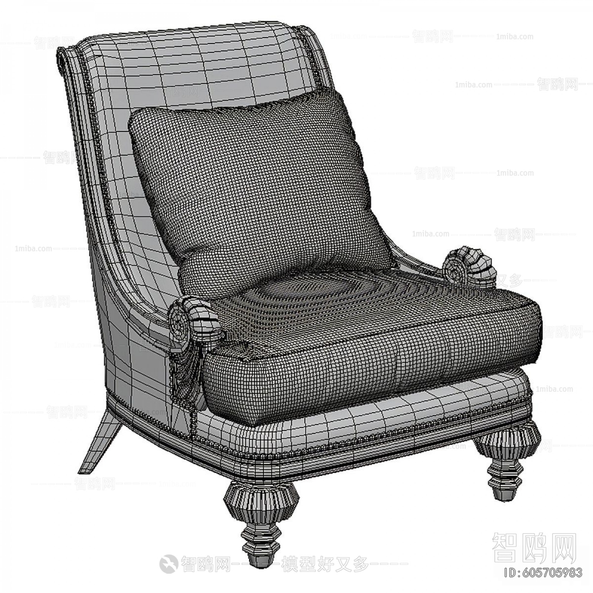 American Style Single Sofa