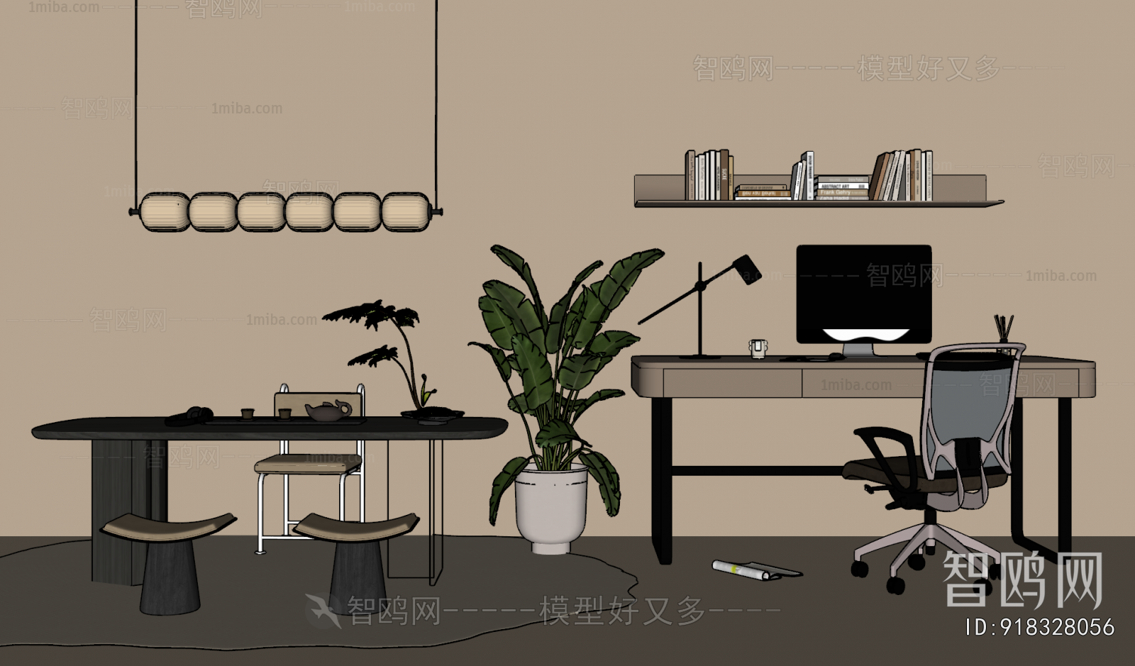 Modern Computer Desk And Chair