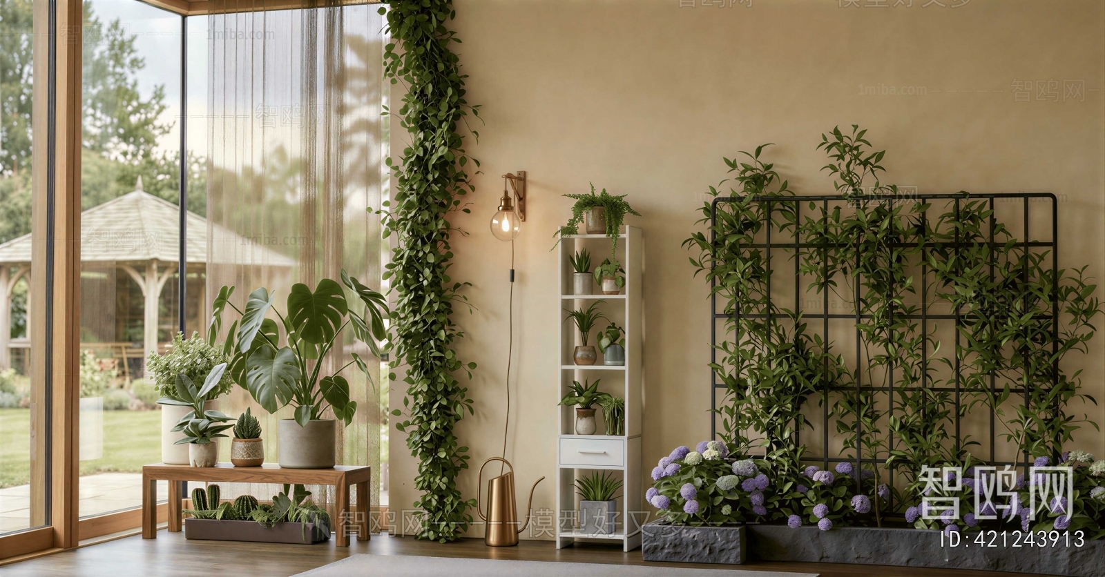 Modern Flower Rack