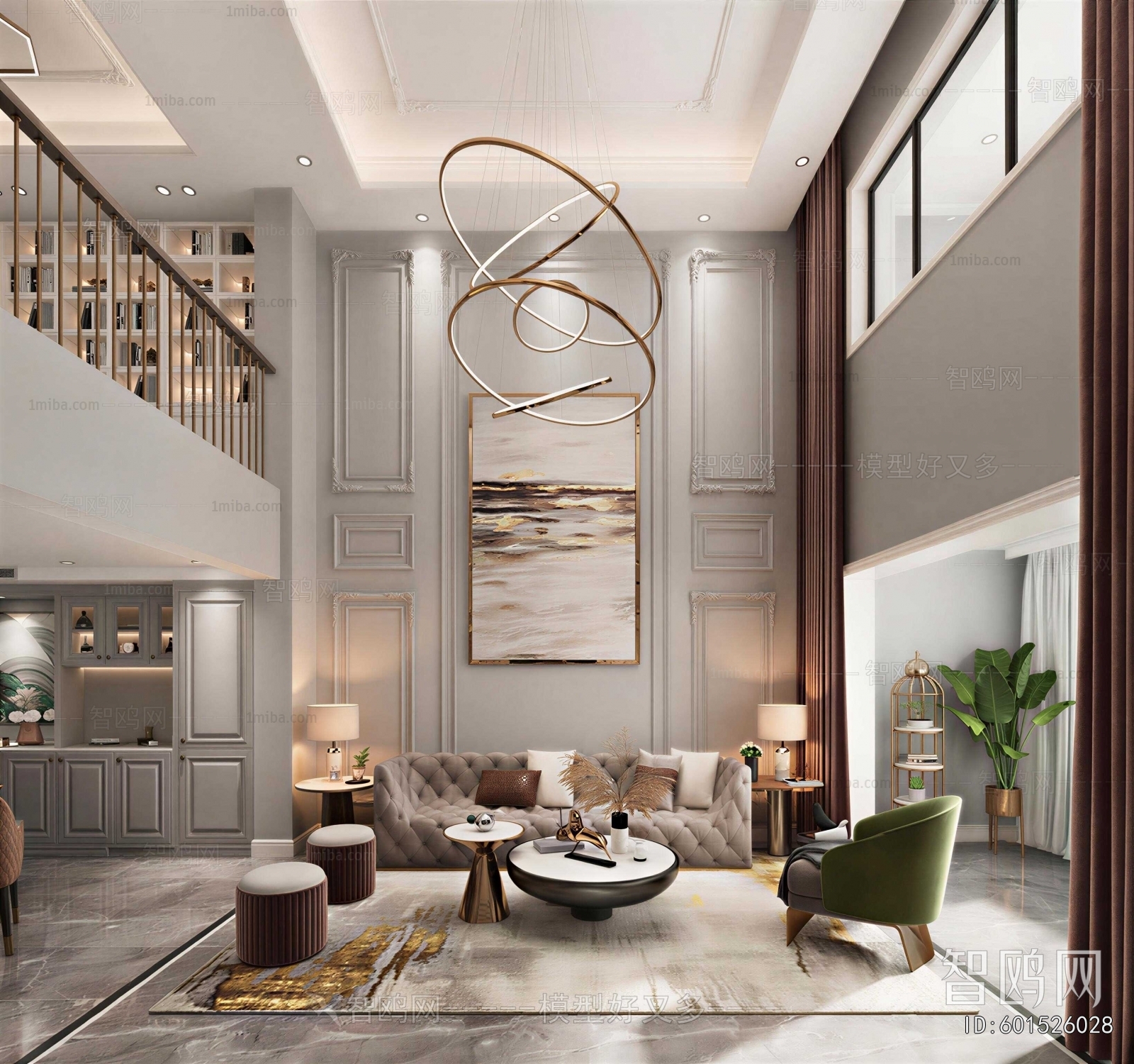 European Style A Living Room