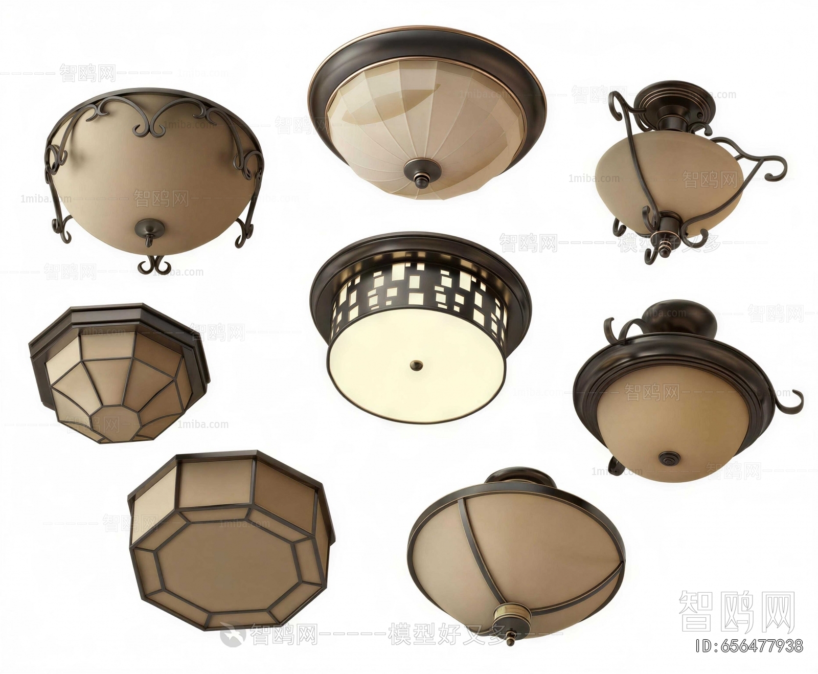 European Style Ceiling Ceiling Lamp