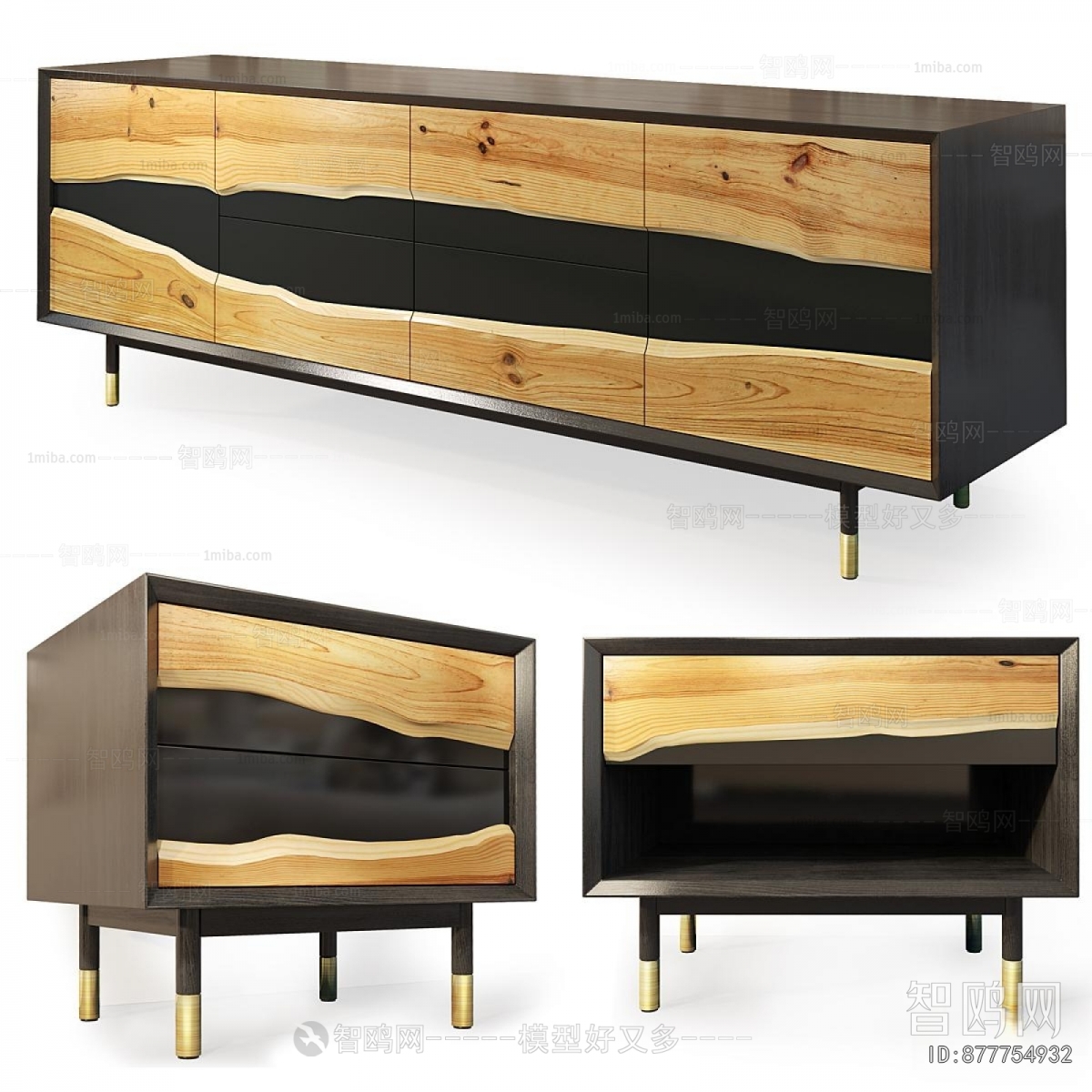 Modern Bedside Cupboard