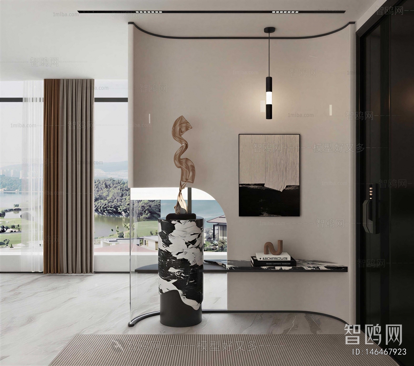Modern Hallway
