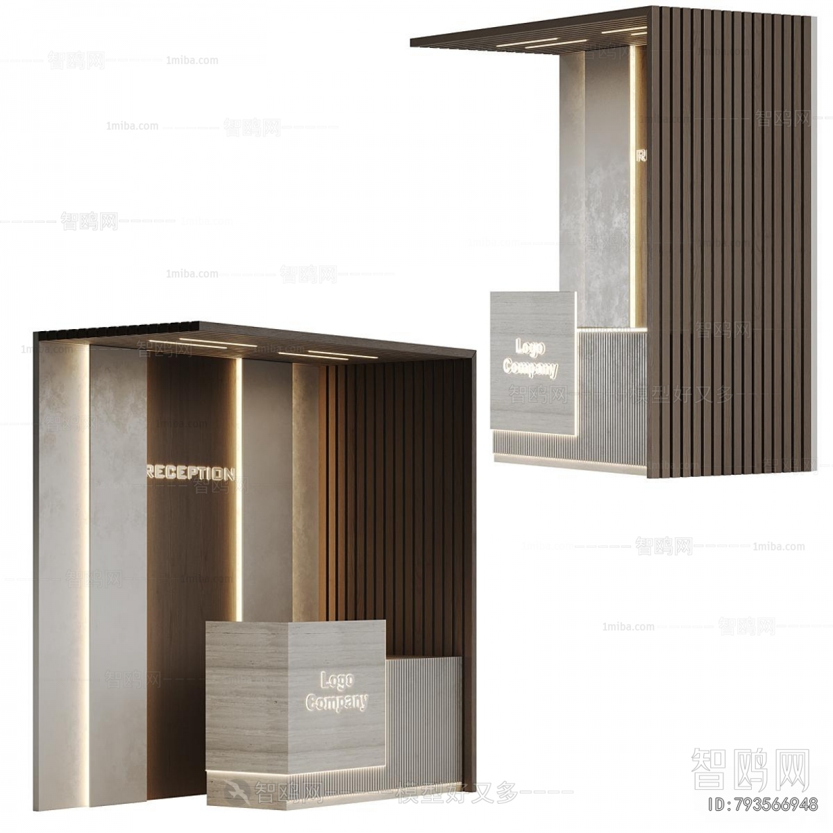 Modern Reception Desk