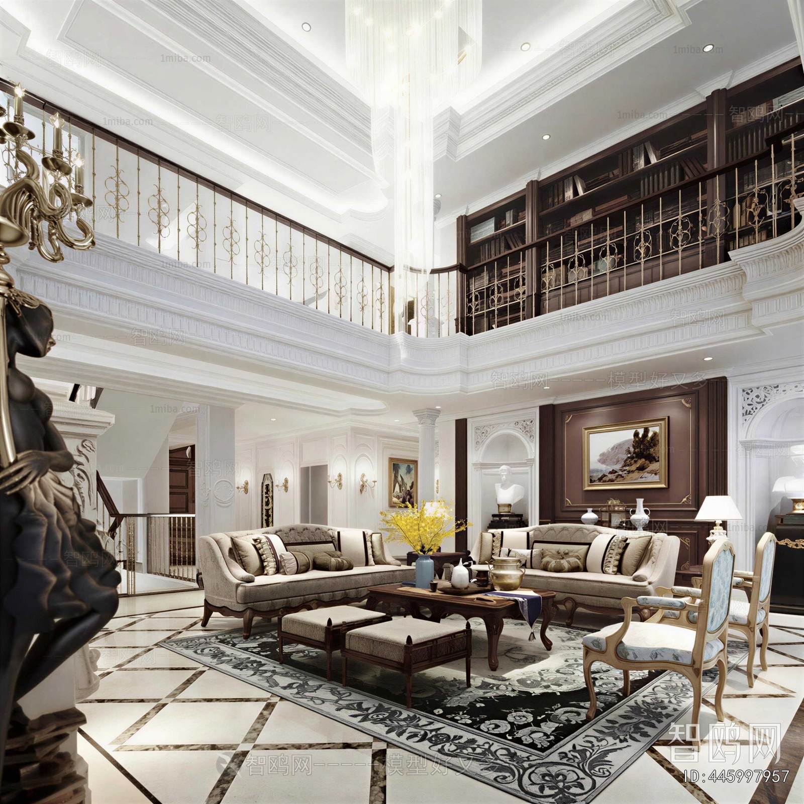 European Style A Living Room