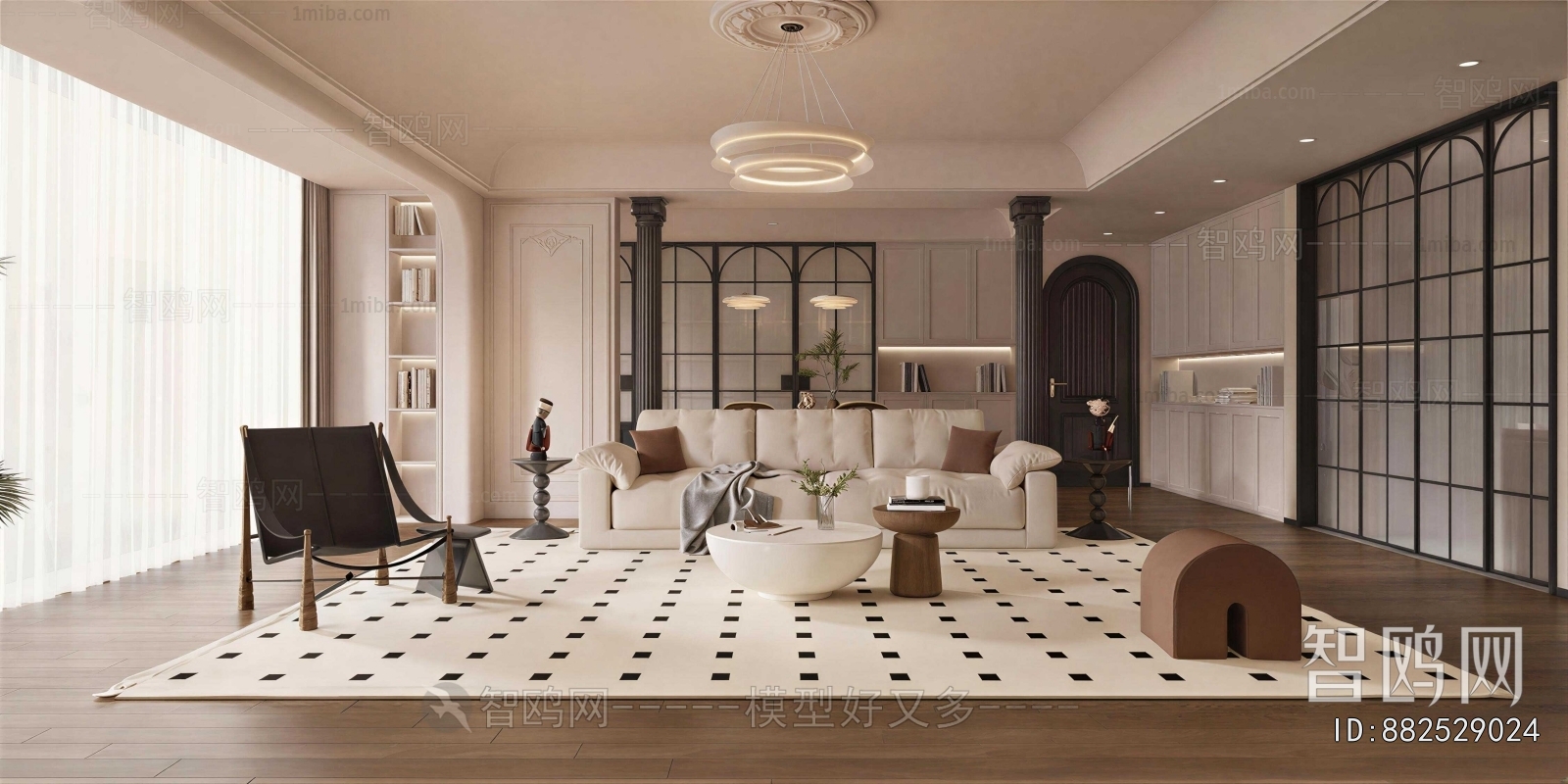French Style A Living Room
