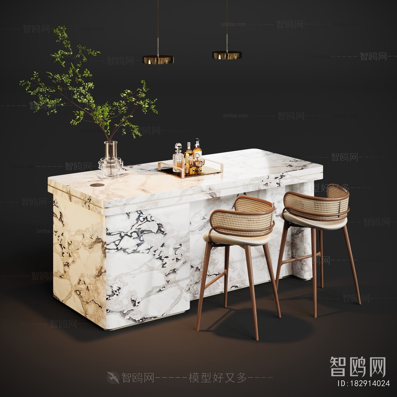 Modern Counter Bar