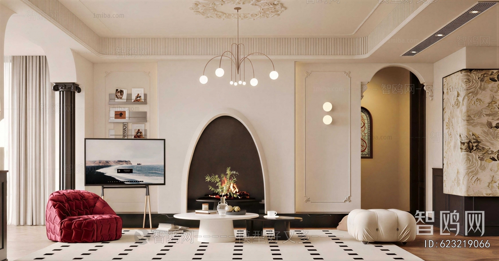 French Style A Living Room