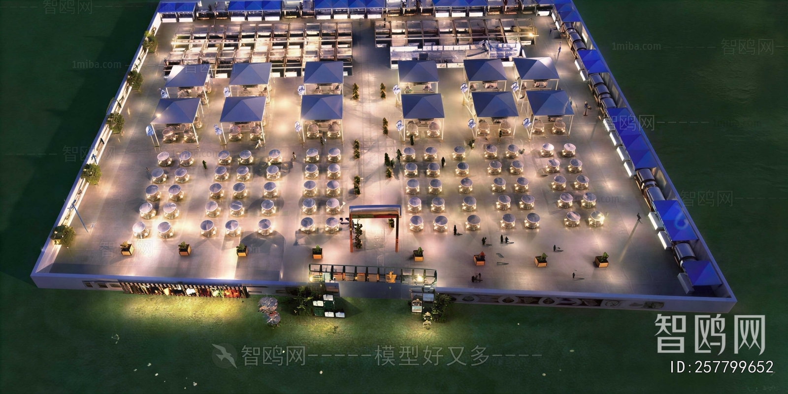 New Chinese Style Commercial Street