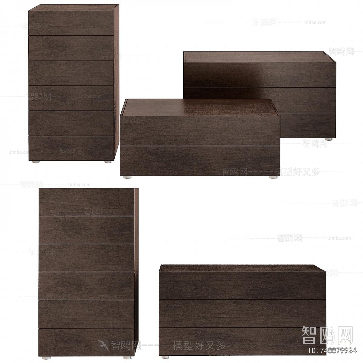 Modern Bedside Cupboard