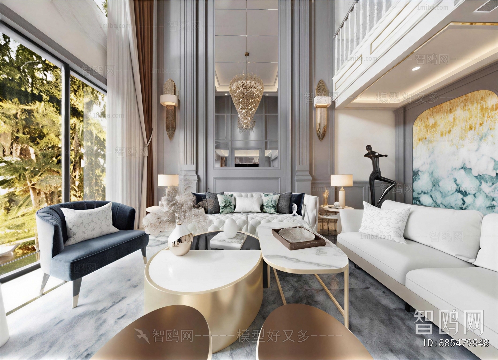 European Style A Living Room