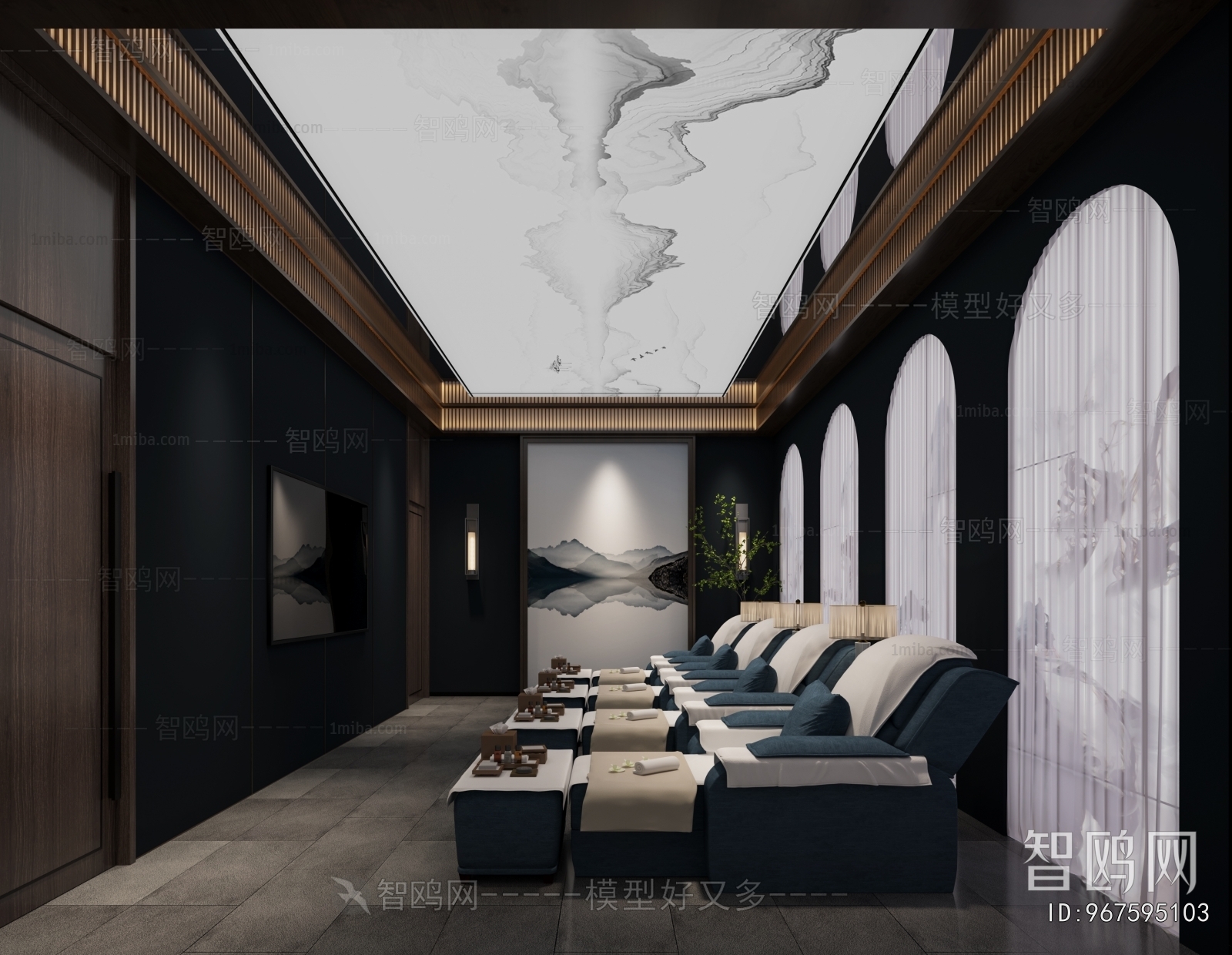 New Chinese Style SPA Foot Bath
