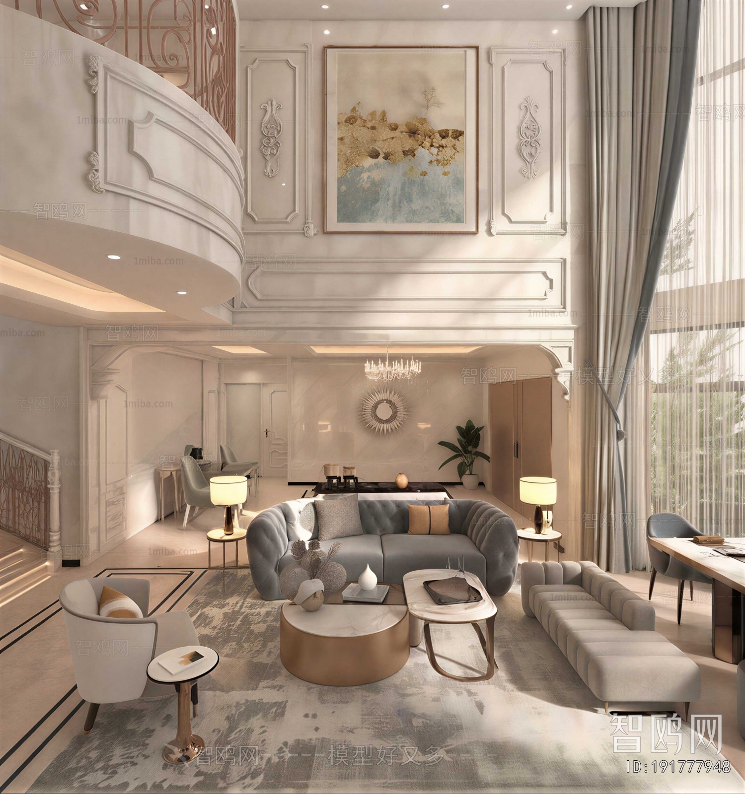 European Style A Living Room