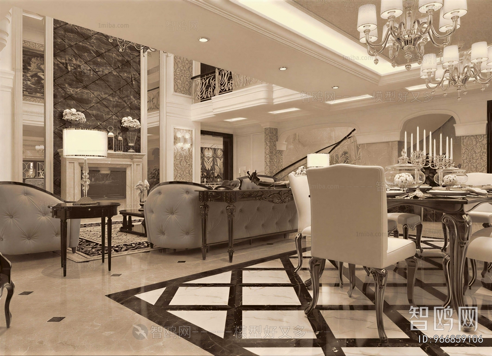 French Style Dining Room
