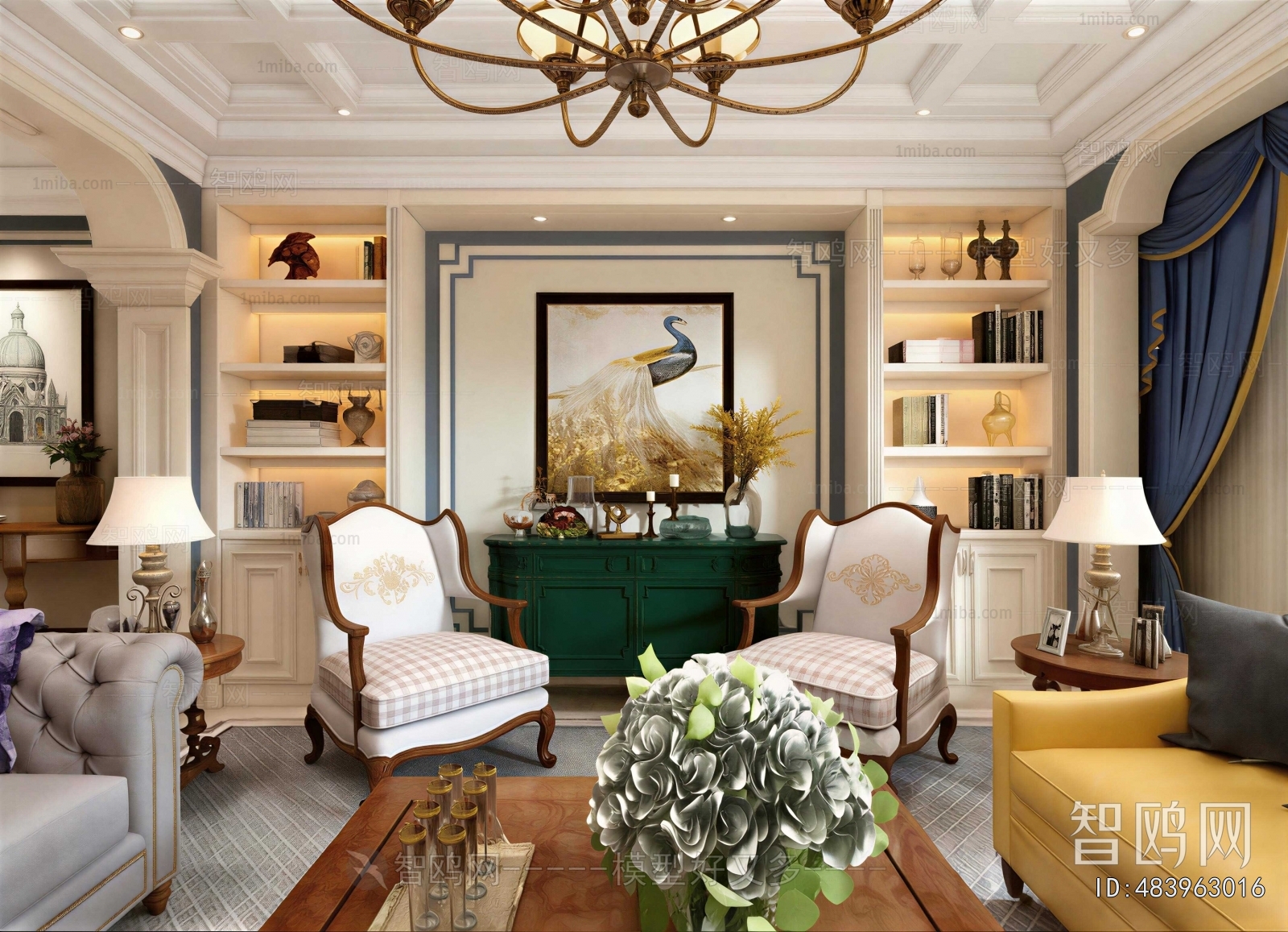 European Style A Living Room