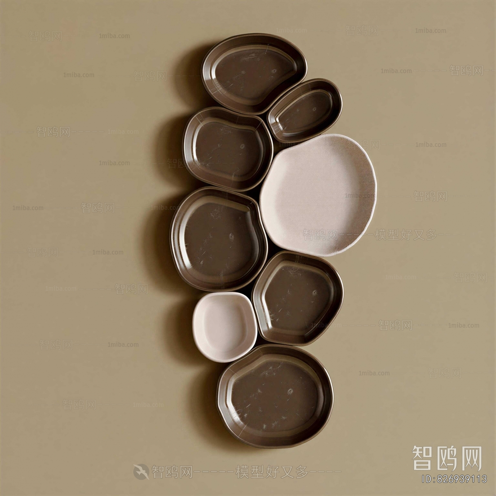 Wabi-sabi Style Wall Decoration