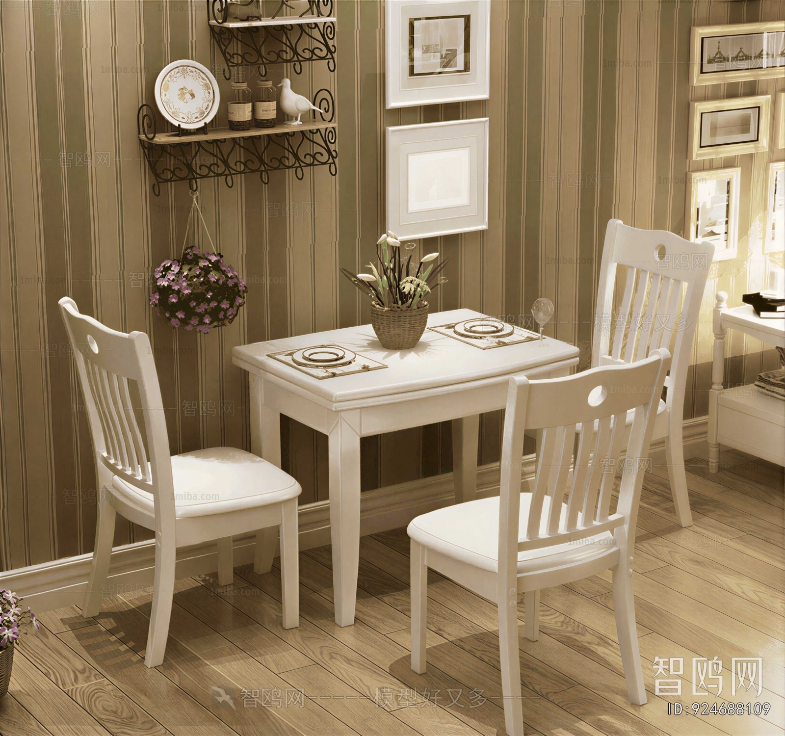 American Style Dining Table And Chairs
