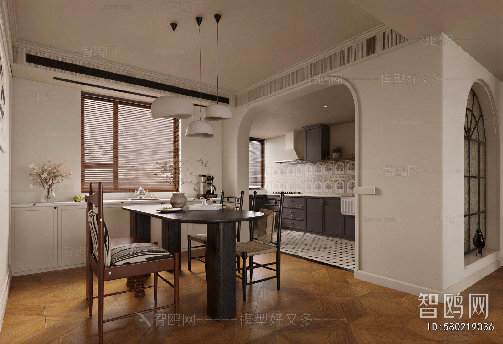 French Style Dining Room