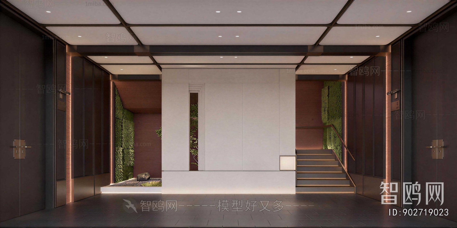 New Chinese Style Hallway