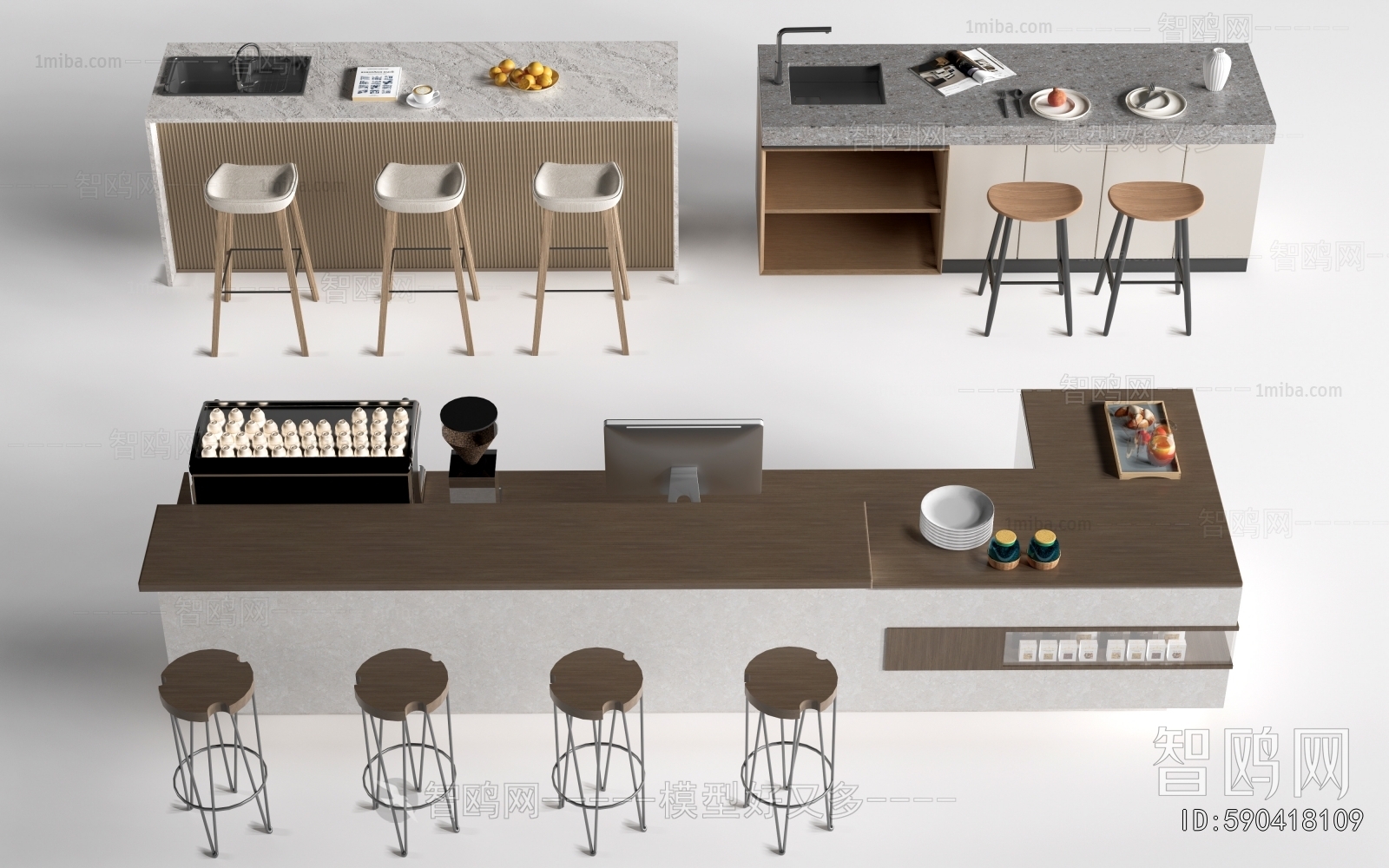 Modern Counter Bar