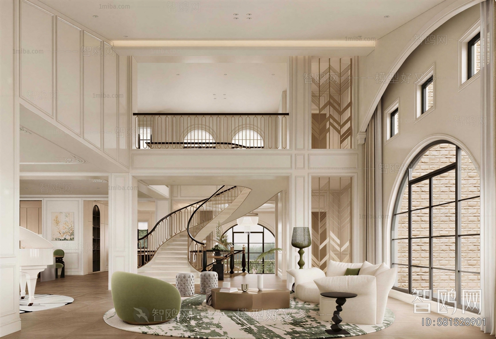 European Style A Living Room