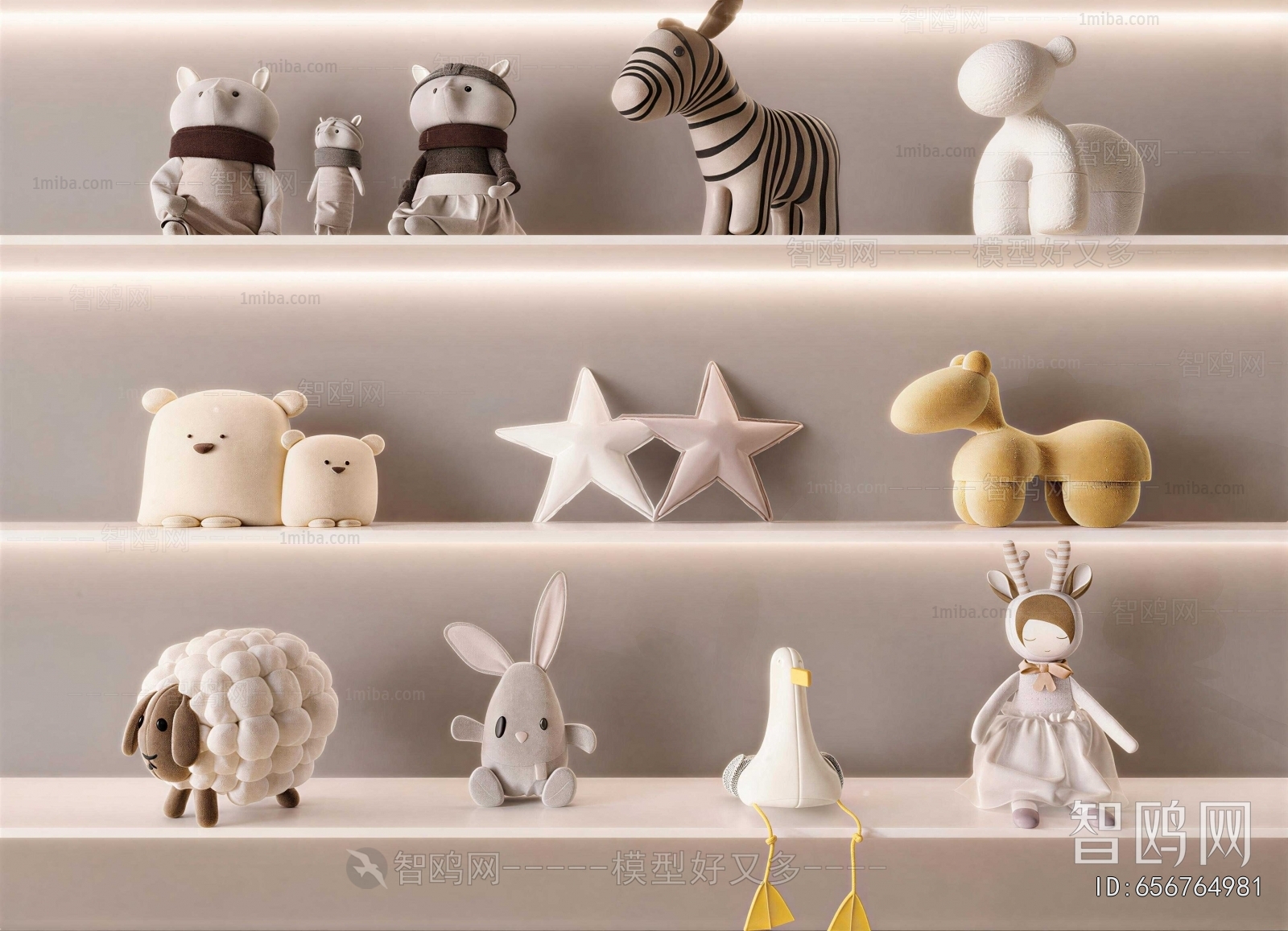 Modern Stuffed Toy