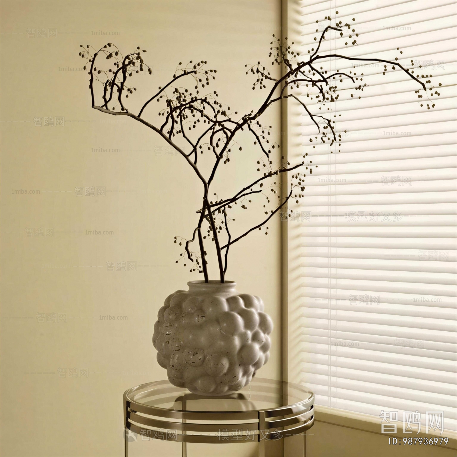Modern Dried Branch