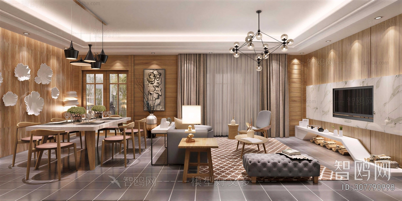 Nordic Style A Living Room