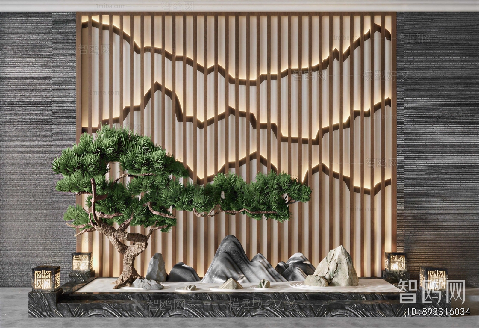 New Chinese Style Garden