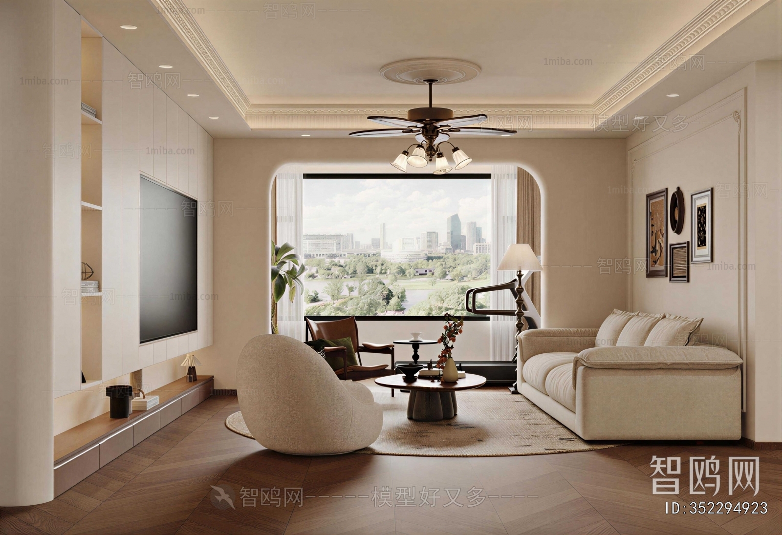 French Style A Living Room