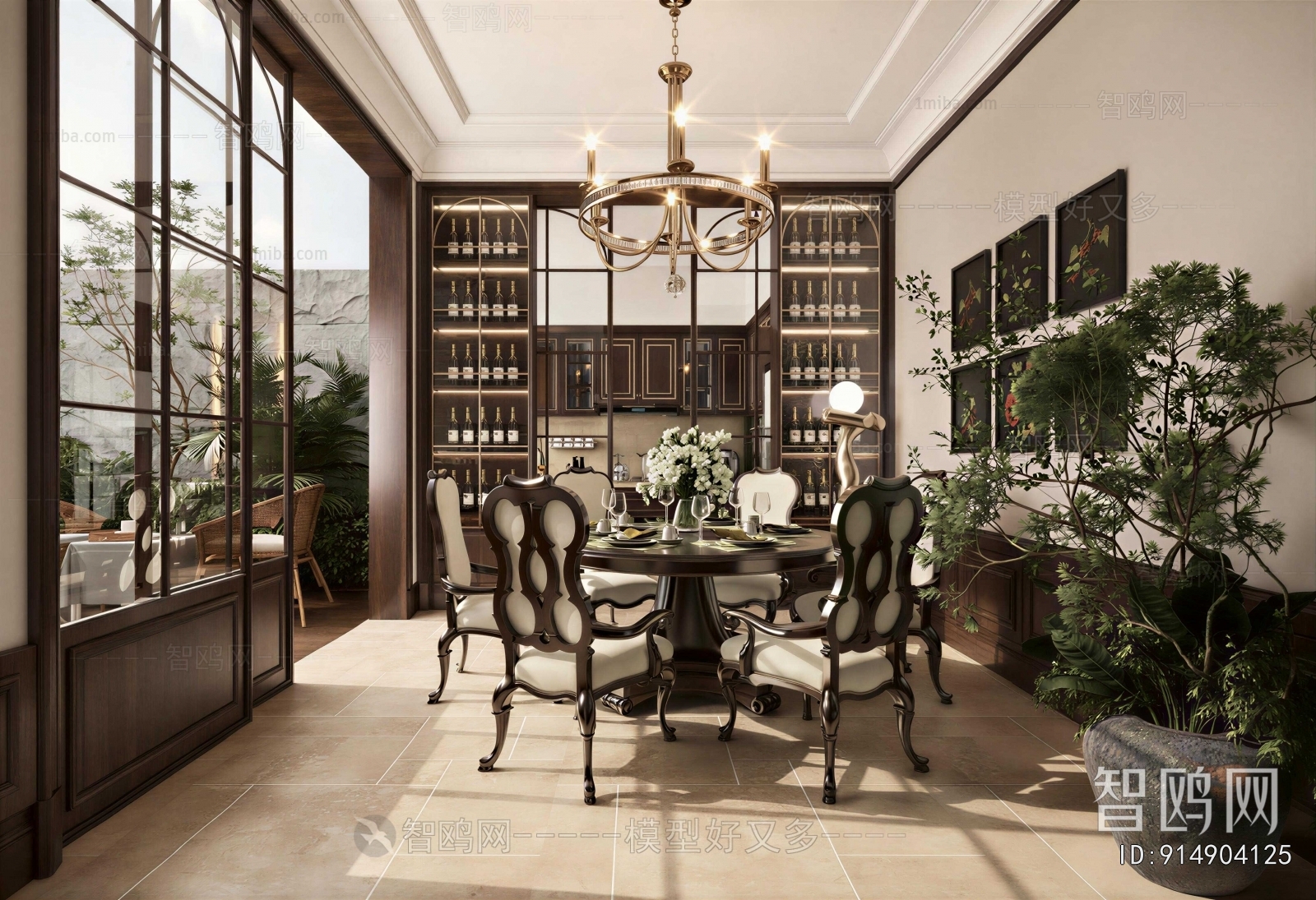 American Style Dining Room