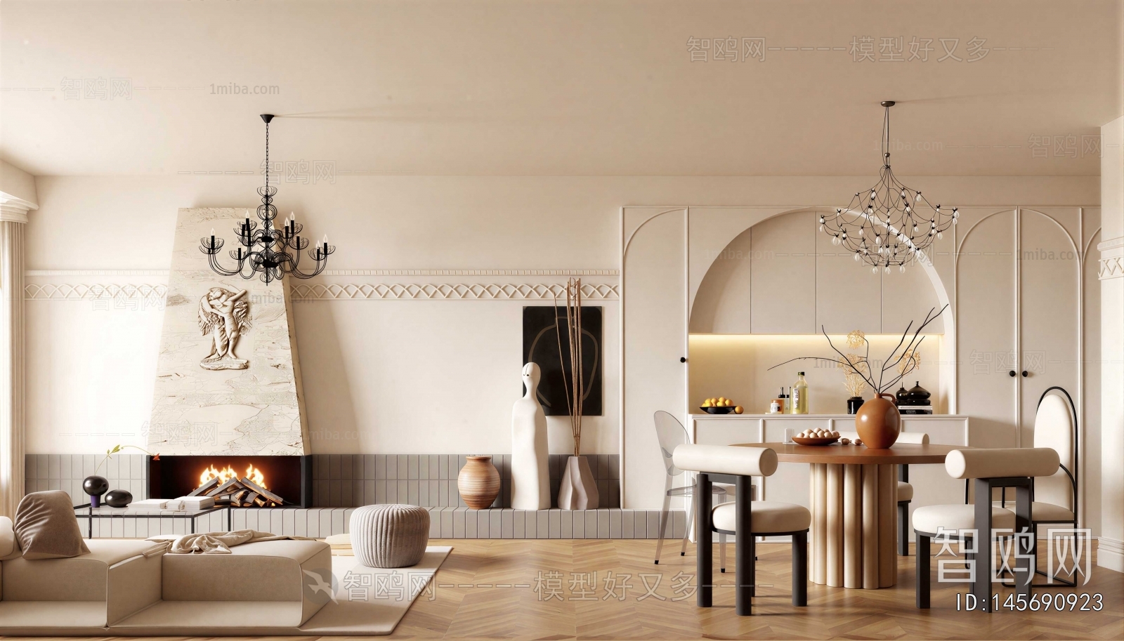 French Style A Living Room