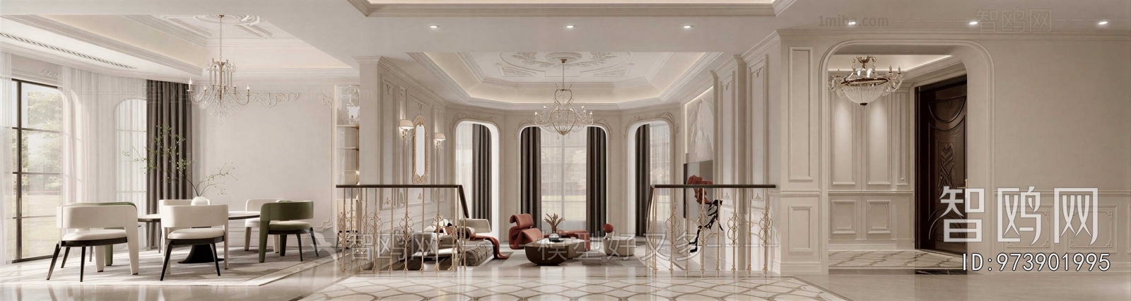 French Style A Living Room
