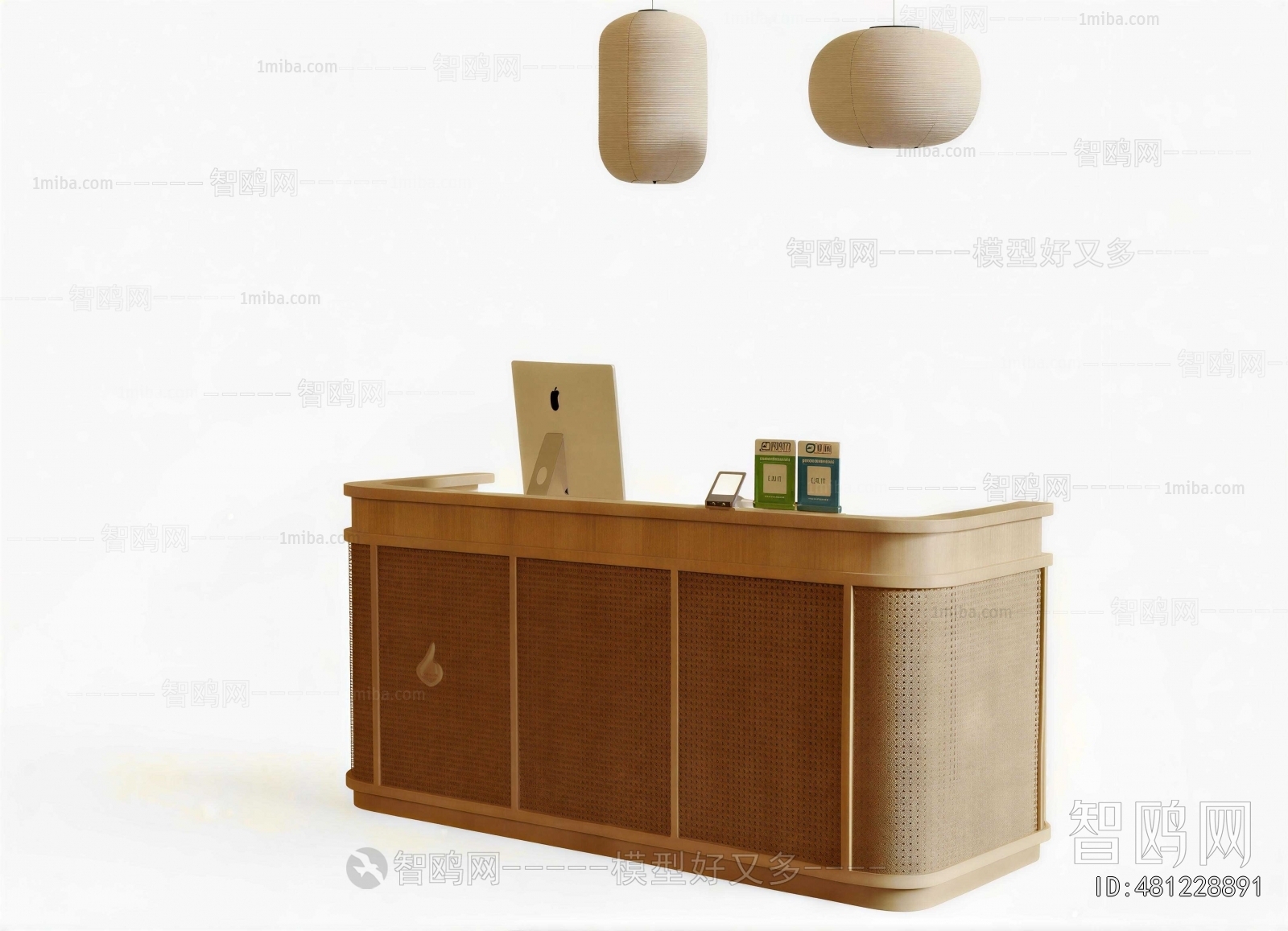 Japanese Style Reception Desk