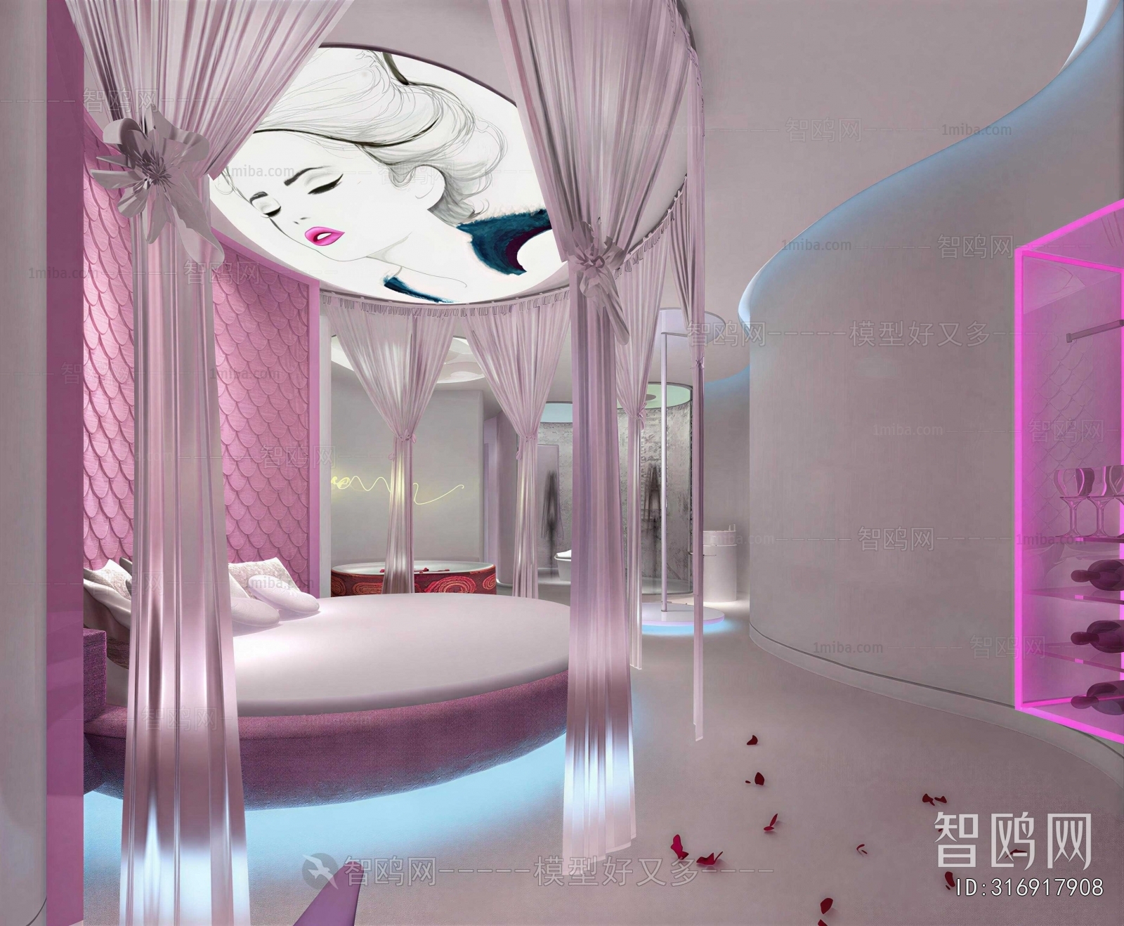 Modern Guest Room