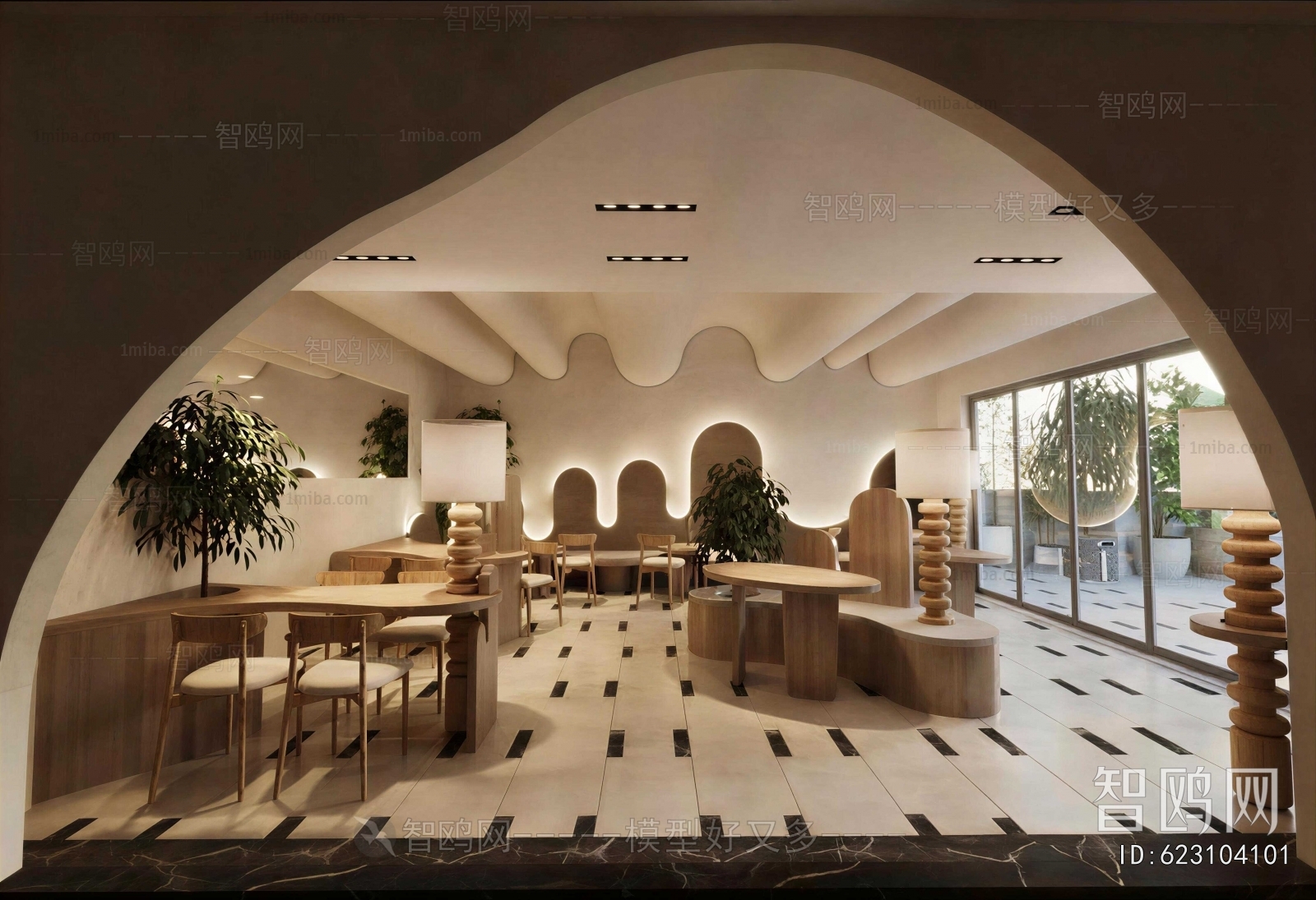 Wabi-sabi Style Cafe