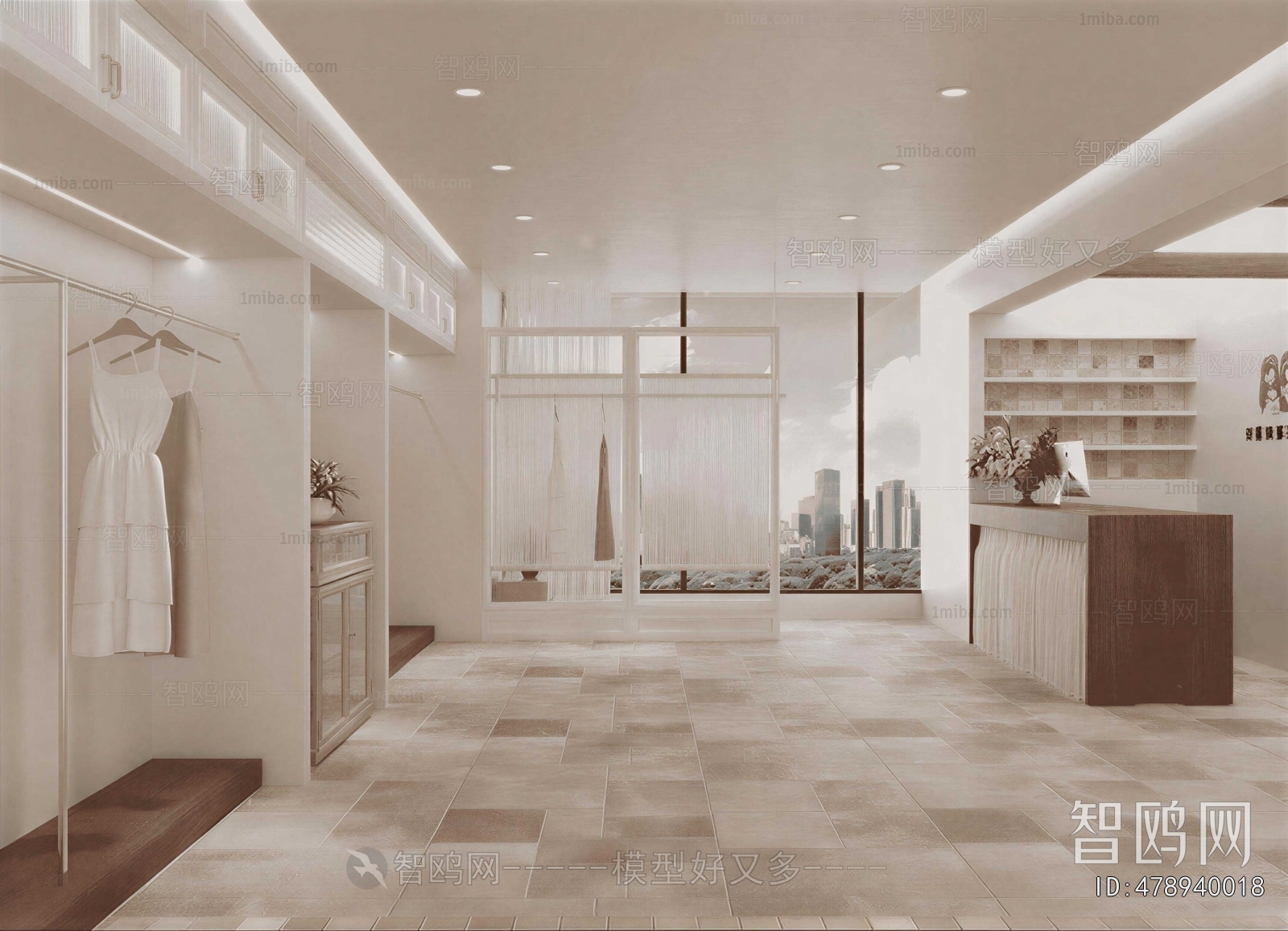 Modern Clothing Store