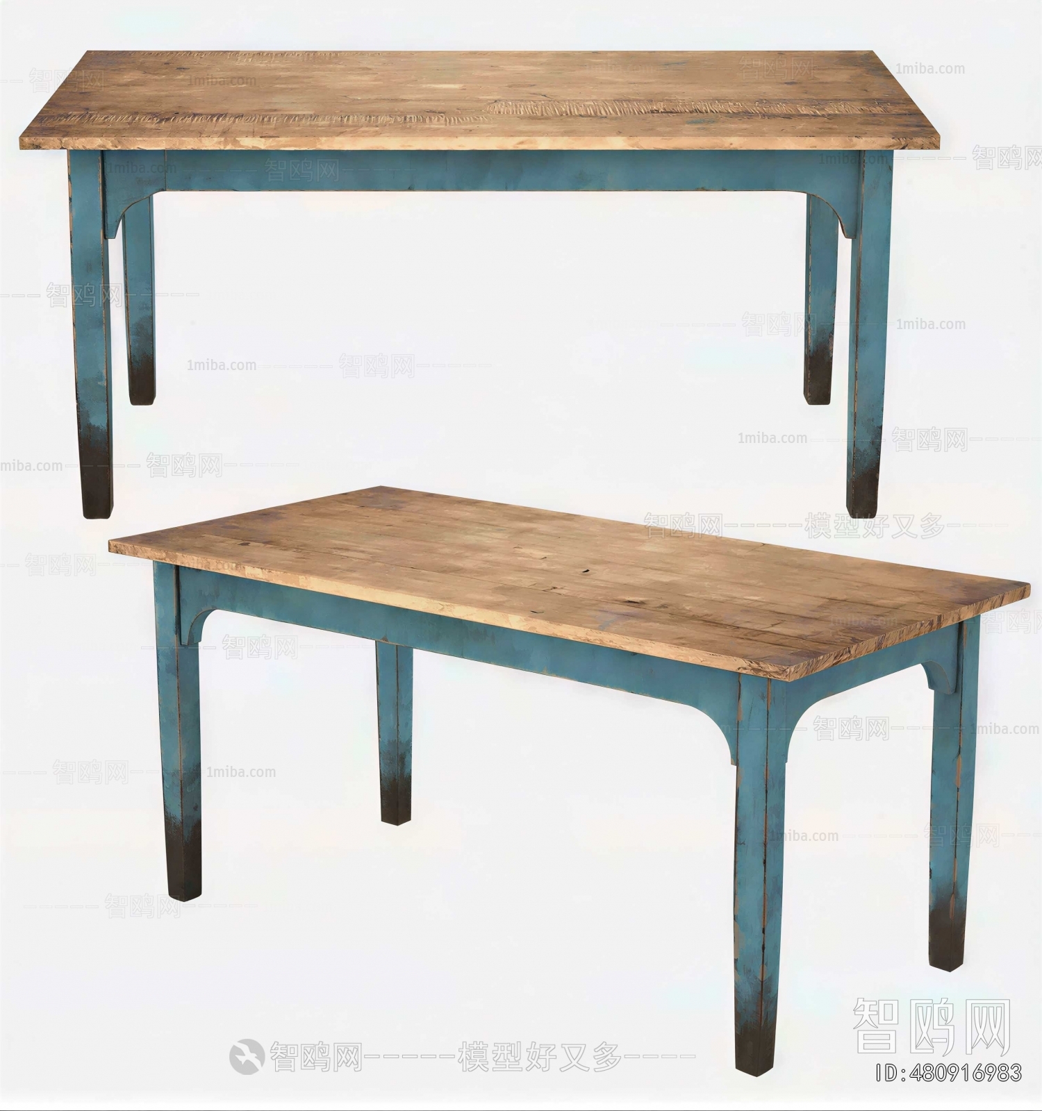 Mediterranean Style Dining Table