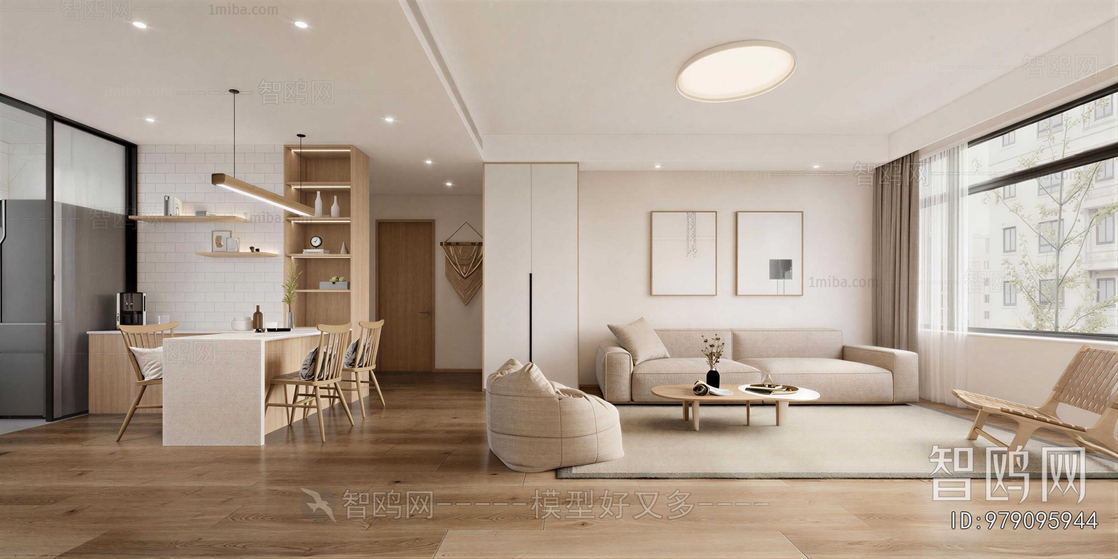 Nordic Style A Living Room