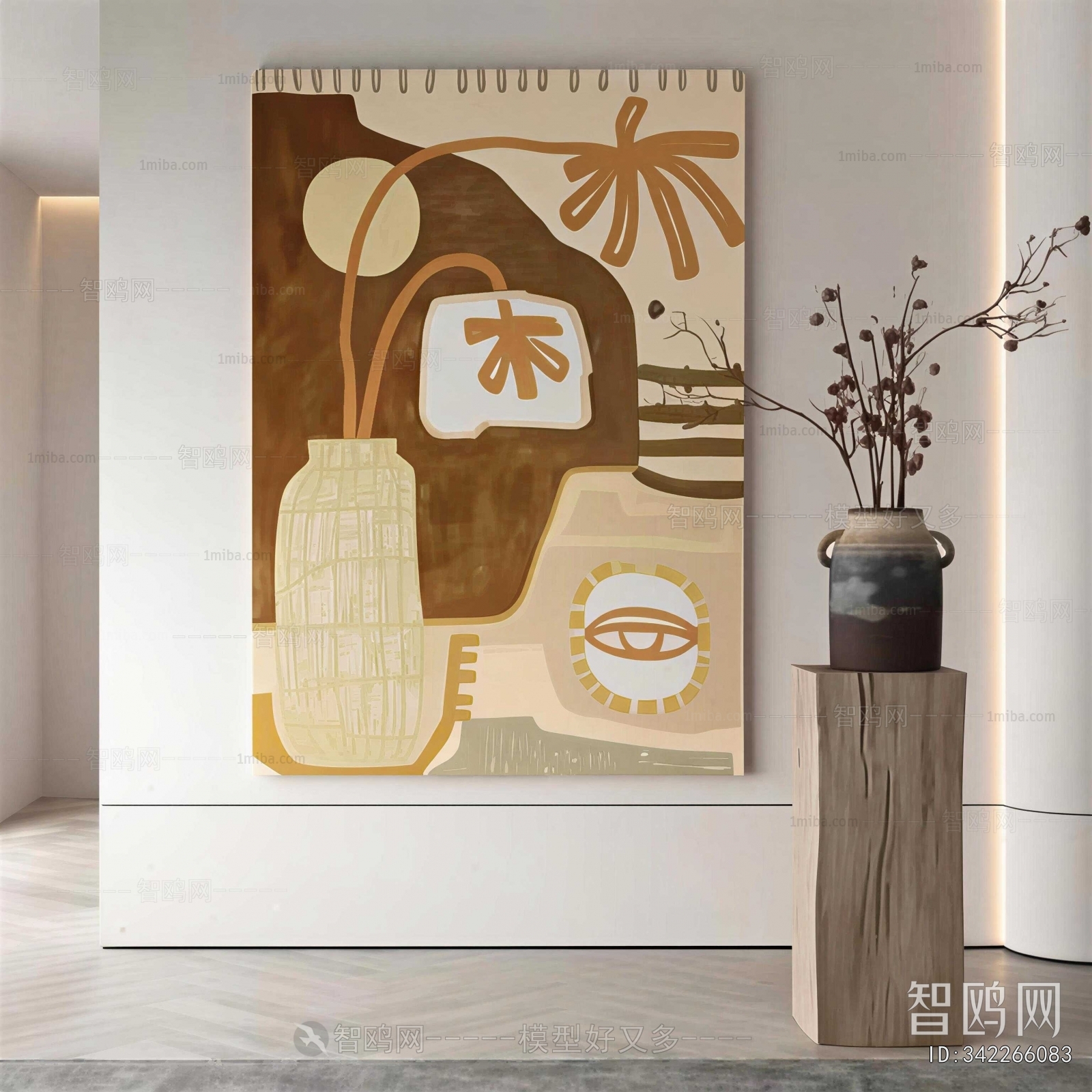 Wabi-sabi Style Painting