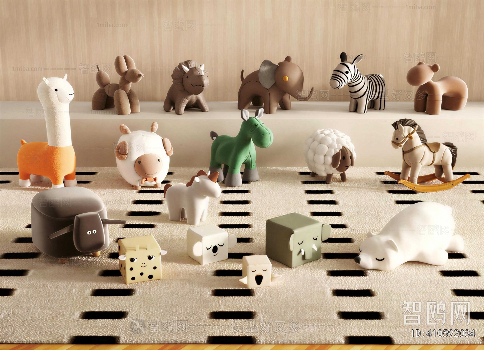 Modern Stuffed Toy