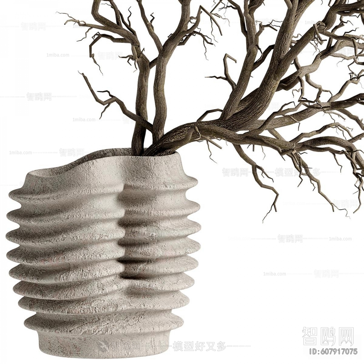 Modern Dried Branch