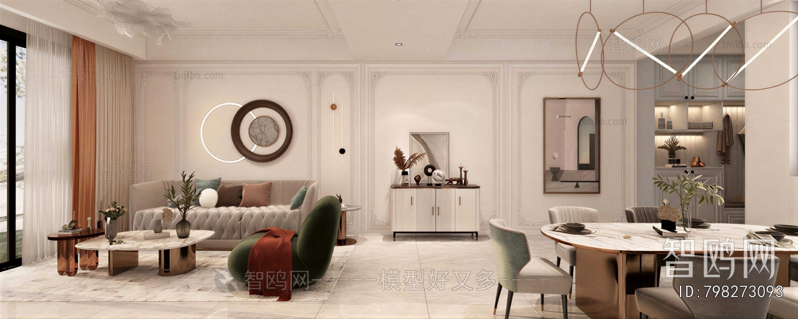 French Style A Living Room