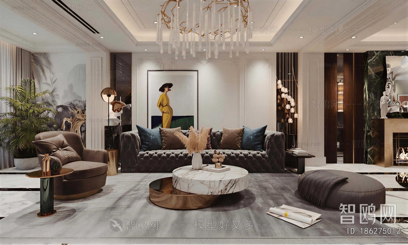 French Style A Living Room