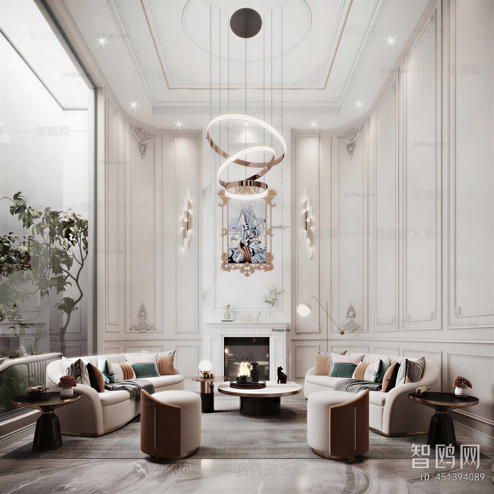 European Style A Living Room