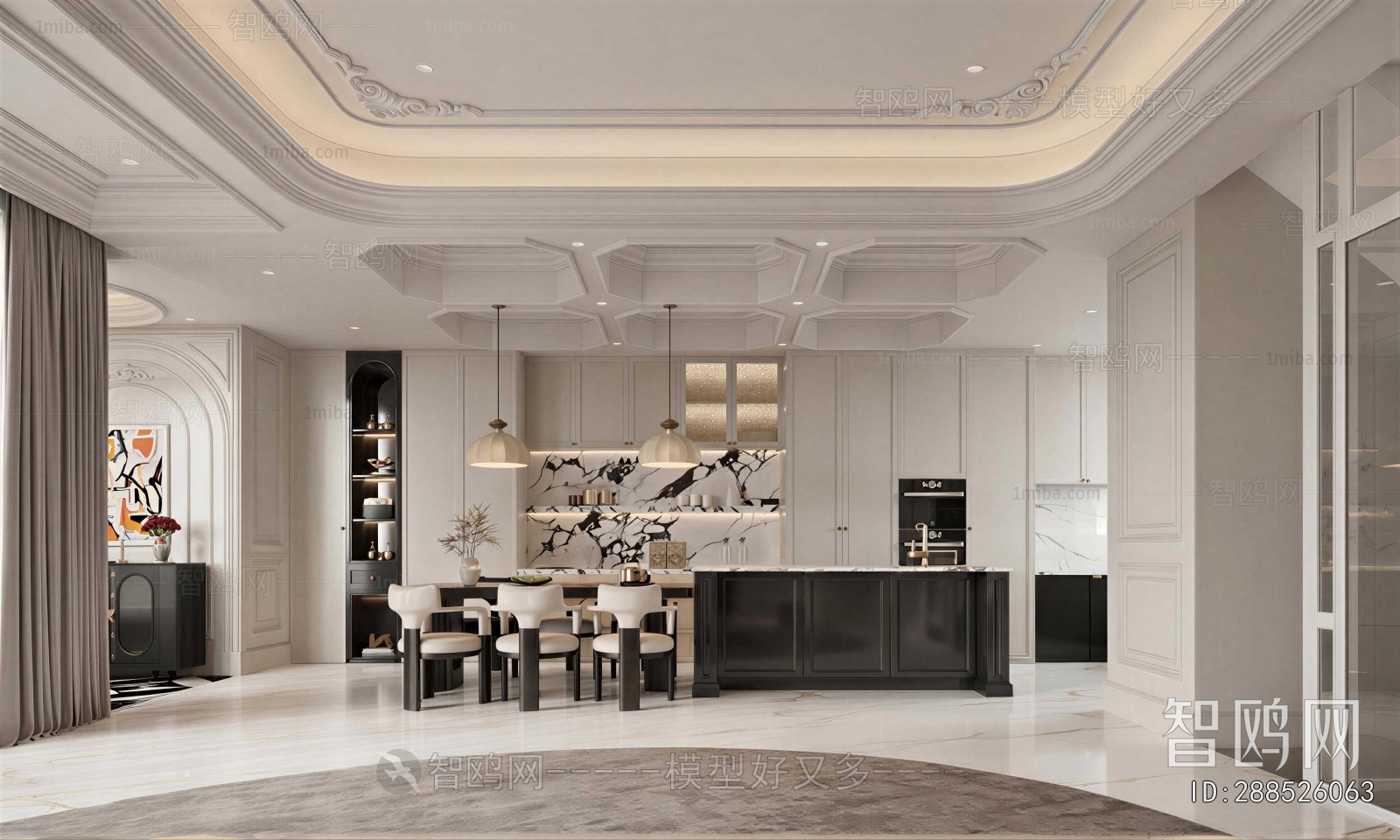 French Style Dining Room