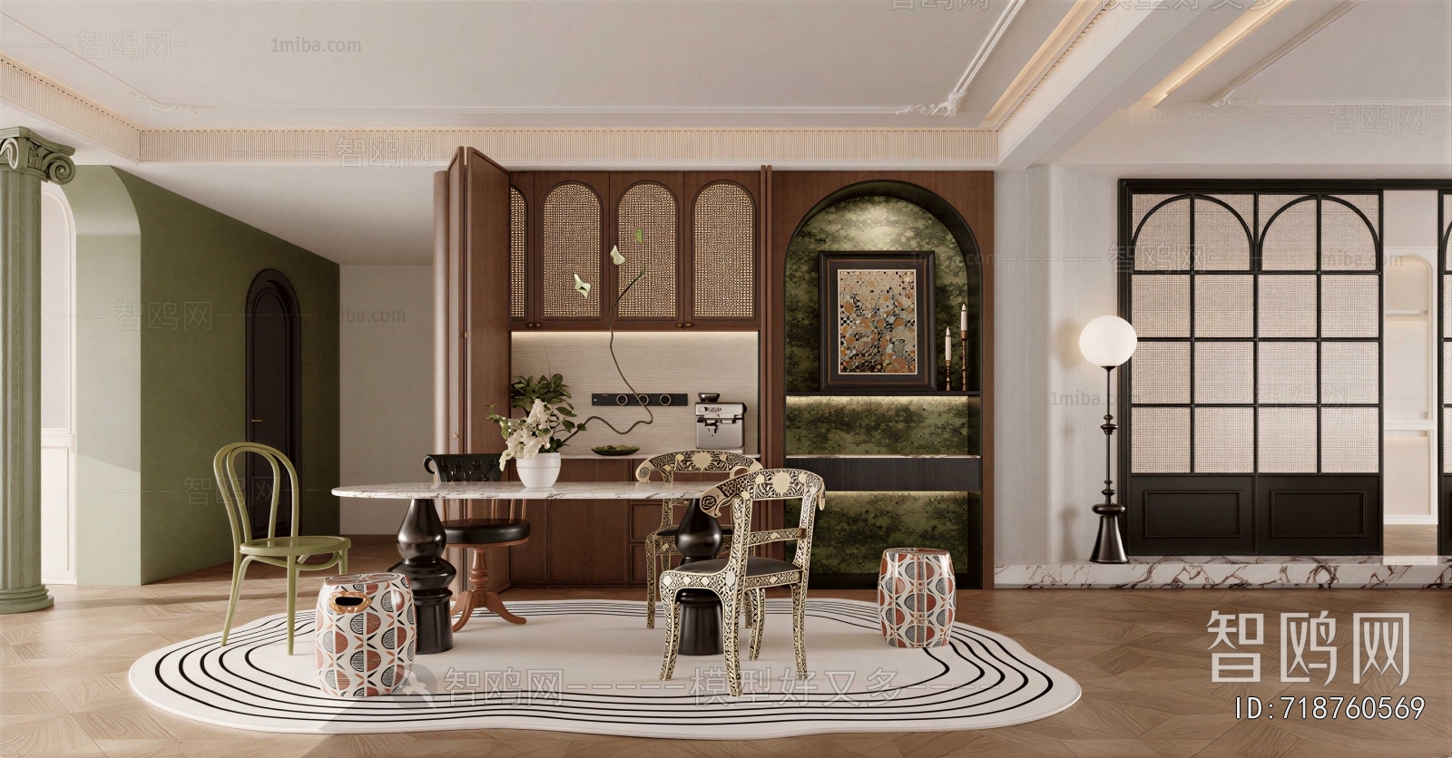 French Style Dining Room