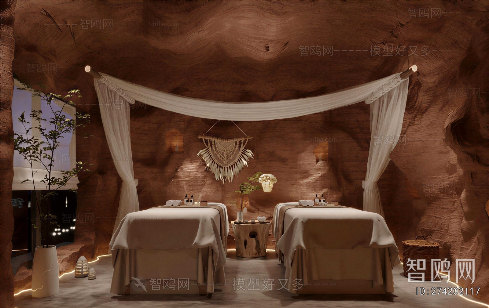 Wabi-sabi Style SPA Beauty